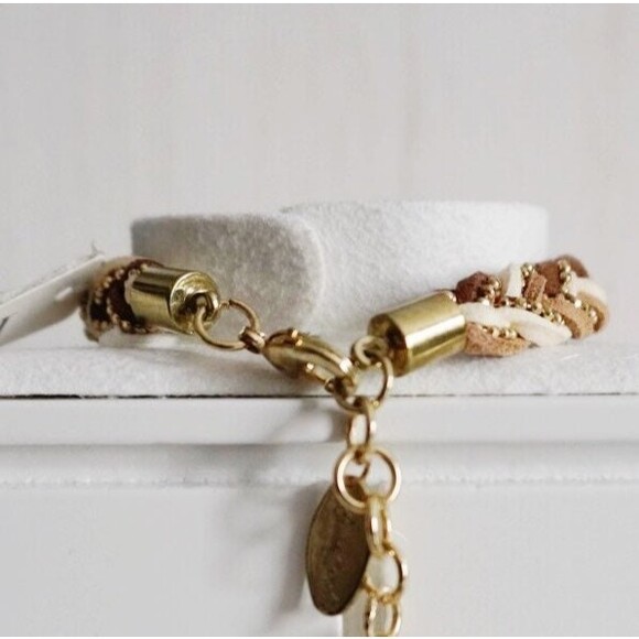 Laura Janelle RGLB Braided Tassel Focal Bracelet NWT - Picture 4 of 8